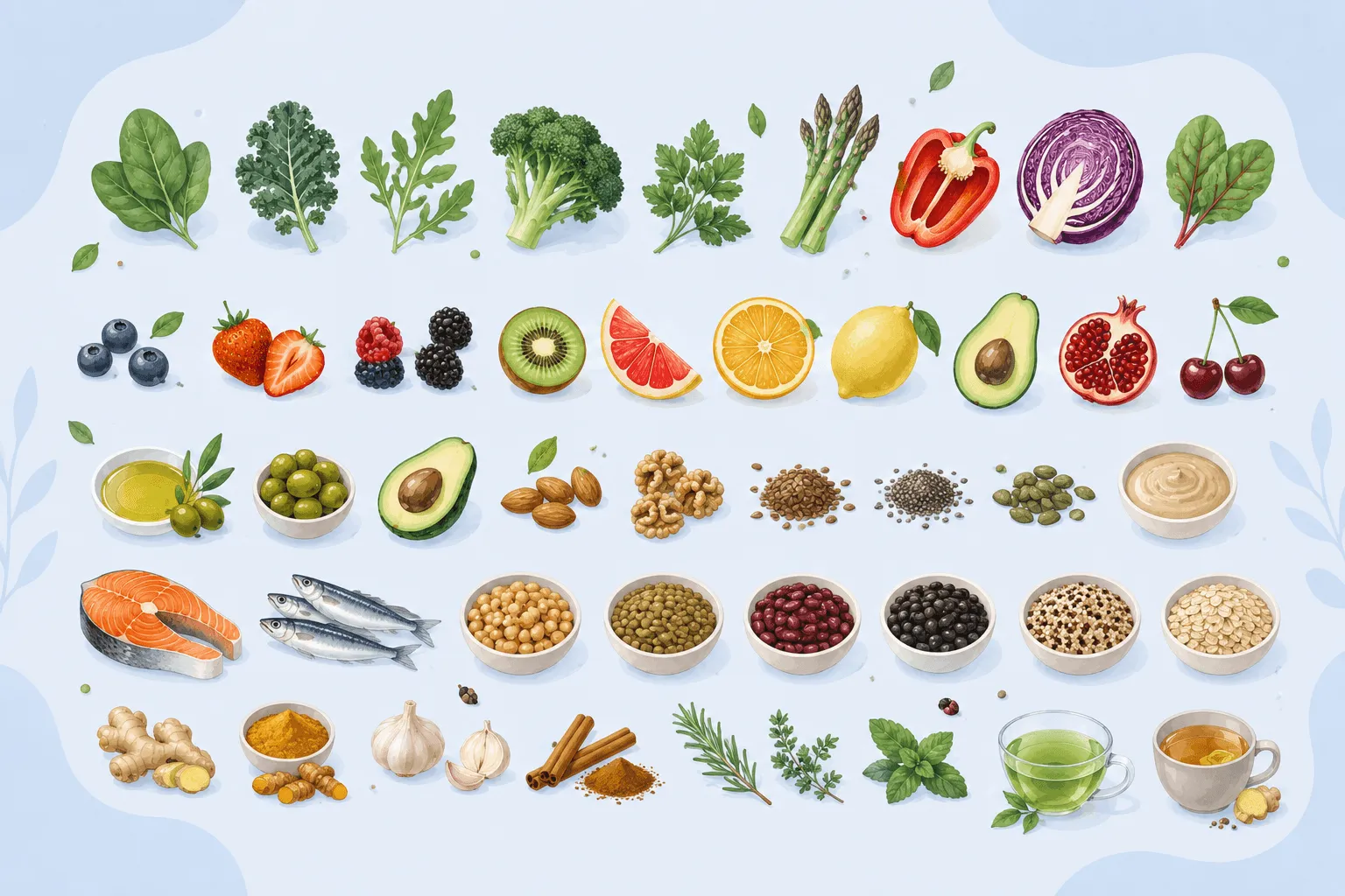 Anti-Inflammatory Foods for Lipedema — What to Eat and Why