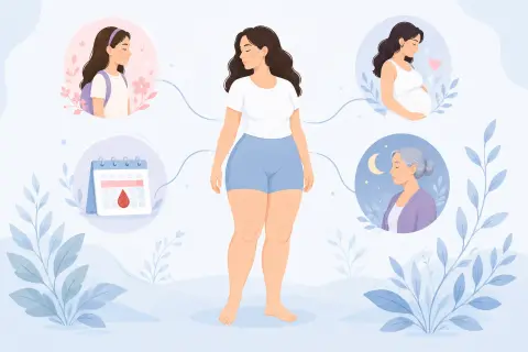The effect of hormones on lipedema – menstruation, pregnancy, pills and menopause